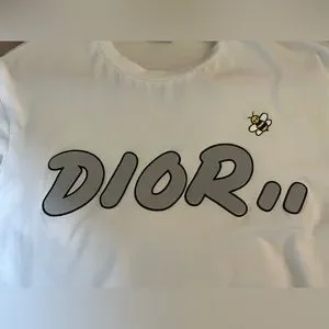 【シンプルで履きやすい♡】Dior AND KAWS Tシャツ Dior DIOR AND KAWS T-Shirt, Relaxed Fit | REVERSIBLE